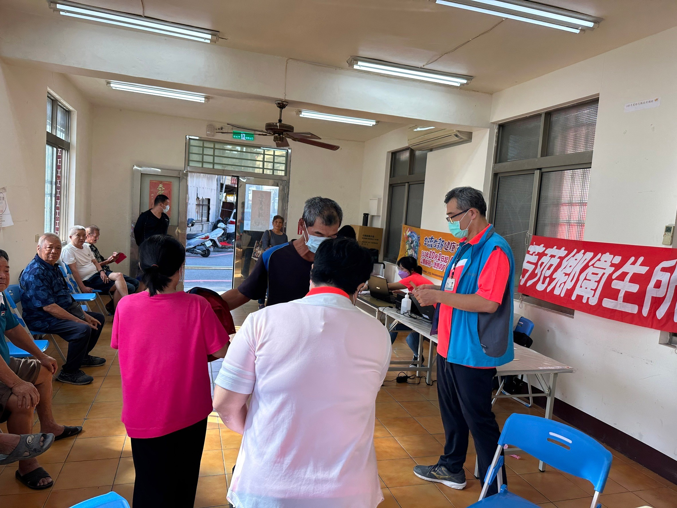 113年11月7日【星期四】民生村里設站免費流感+COVID-19疫苗預防注射