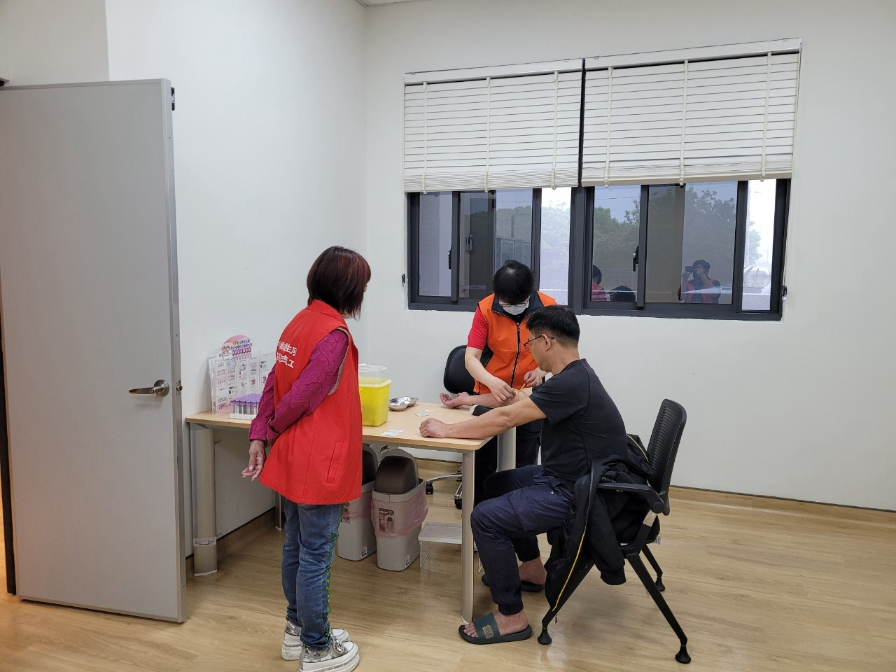 114年3月13日社區民眾肝癌高危險群巡迴定點篩檢服務