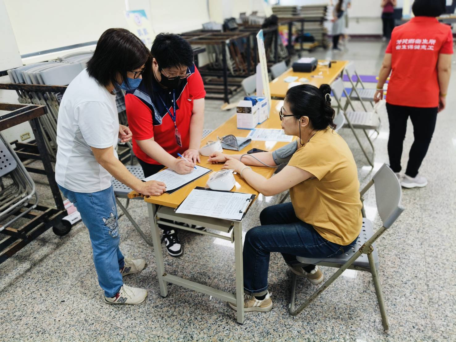 114年 5月22日芳苑鄉公所員工體適能檢測