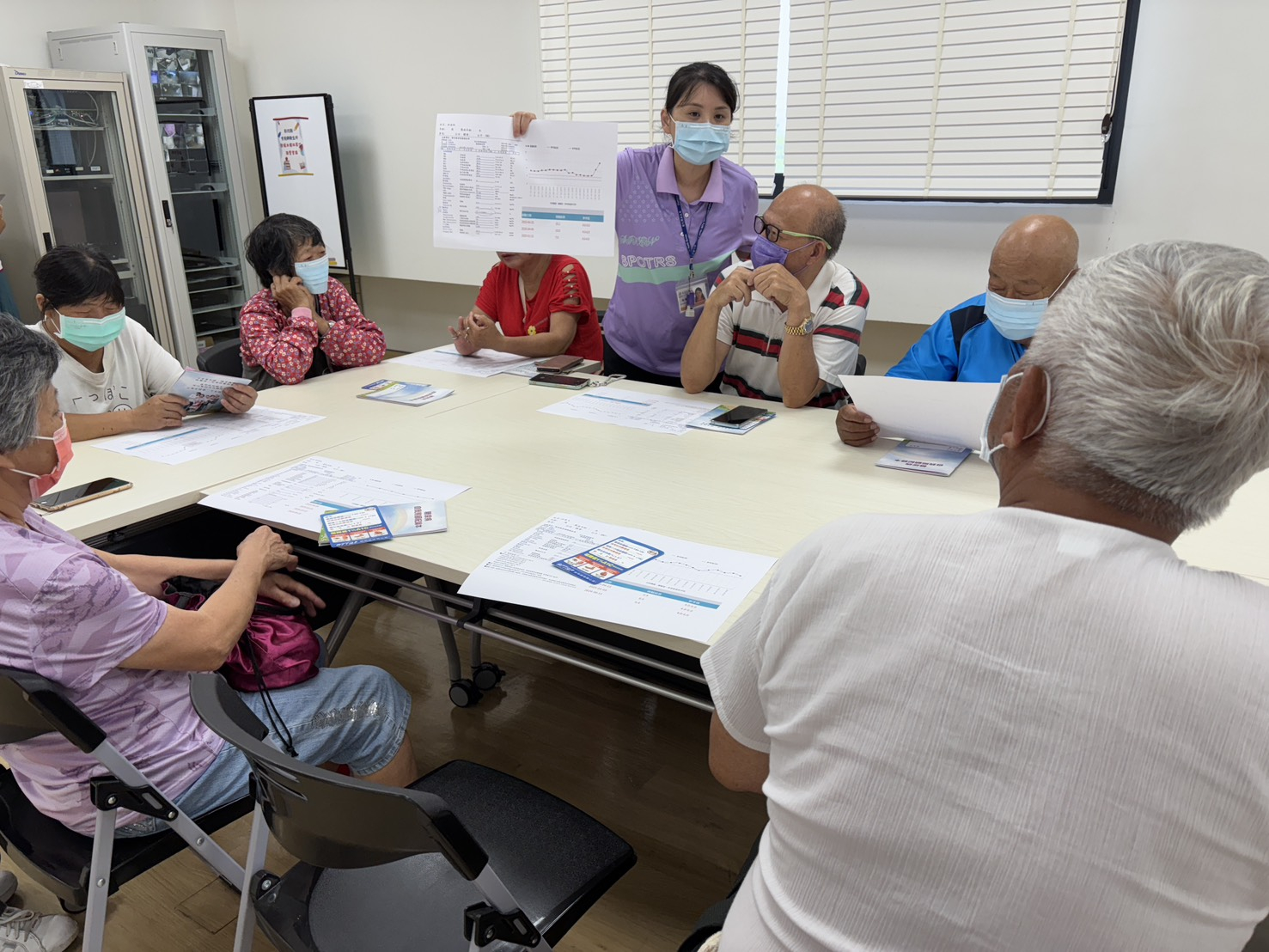 114年7月2日芳苑鄉衛生所糖尿病支持團體聚會活動