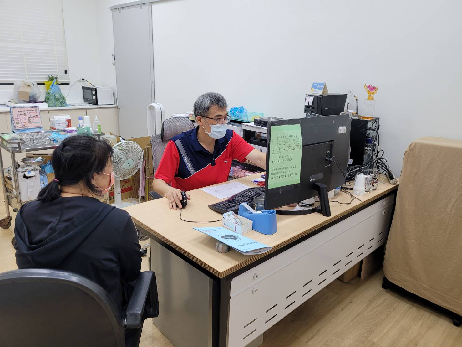 114年7月24日社區民眾肝癌高危險群巡迴定點篩檢服務